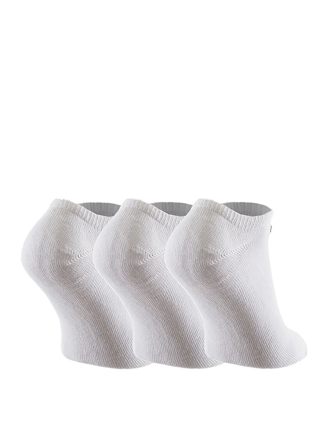 Білі шкарпетки (3 пари) sx2554-101 Nike логотипи (314148168)