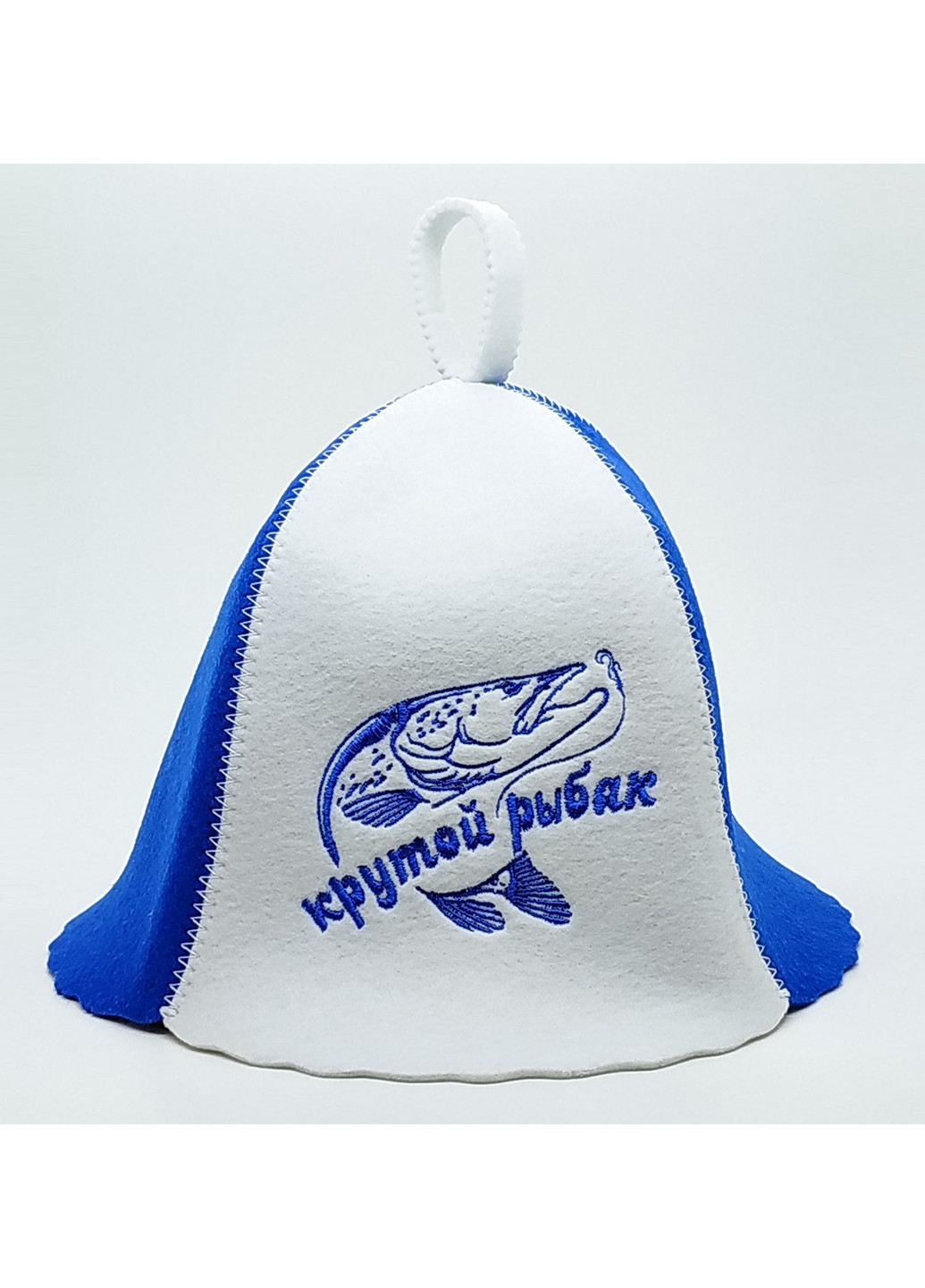 Шапка для сауны "Крутой рыбак" Luxyart (252261706)