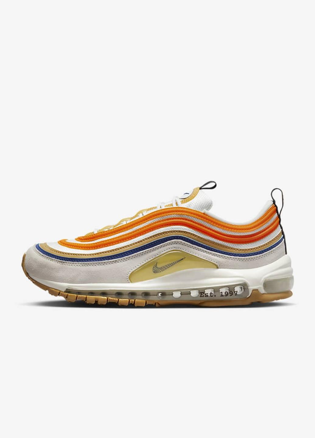 Цветные демисезонные кроссовки dv2619-100 Nike AIR MAX 97 SE