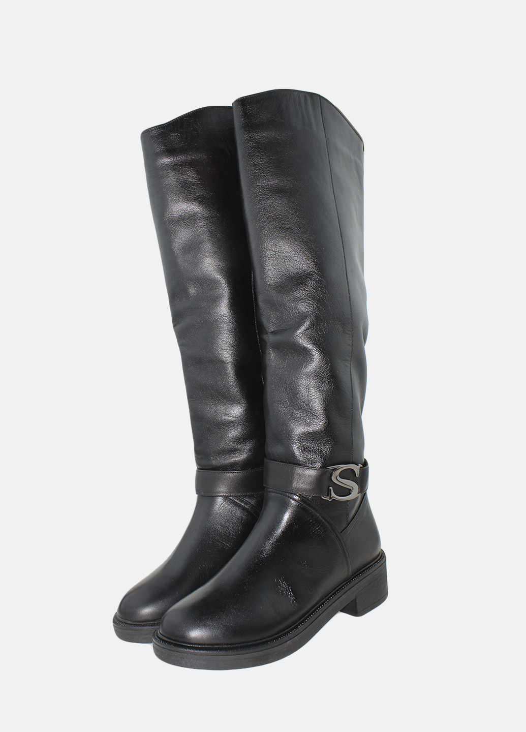 Зимние сапоги re1950-1 черный El passo