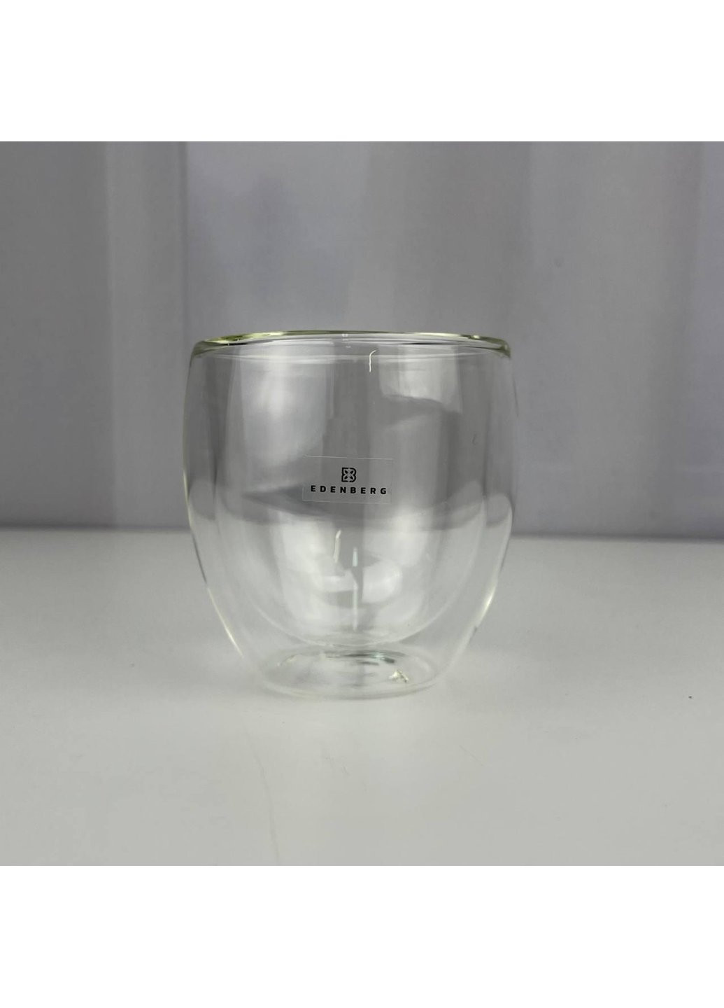 Склянка з подвійними стінками 90001 250 мл Edenberg (254788852)