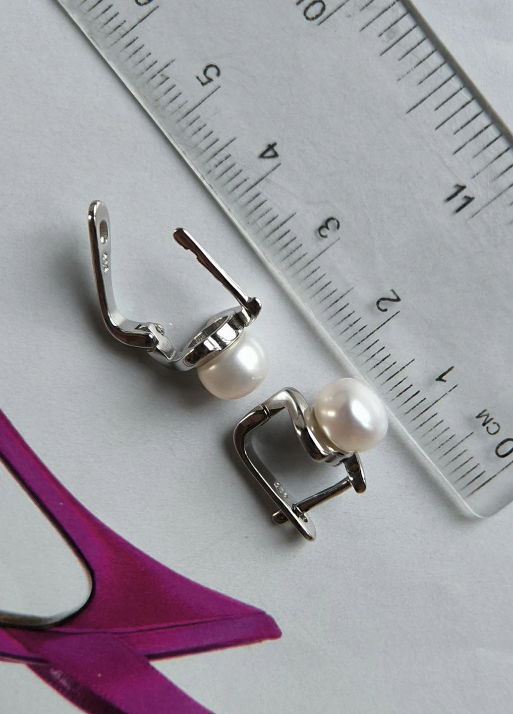 Сережки Silver Flame (350941266)
