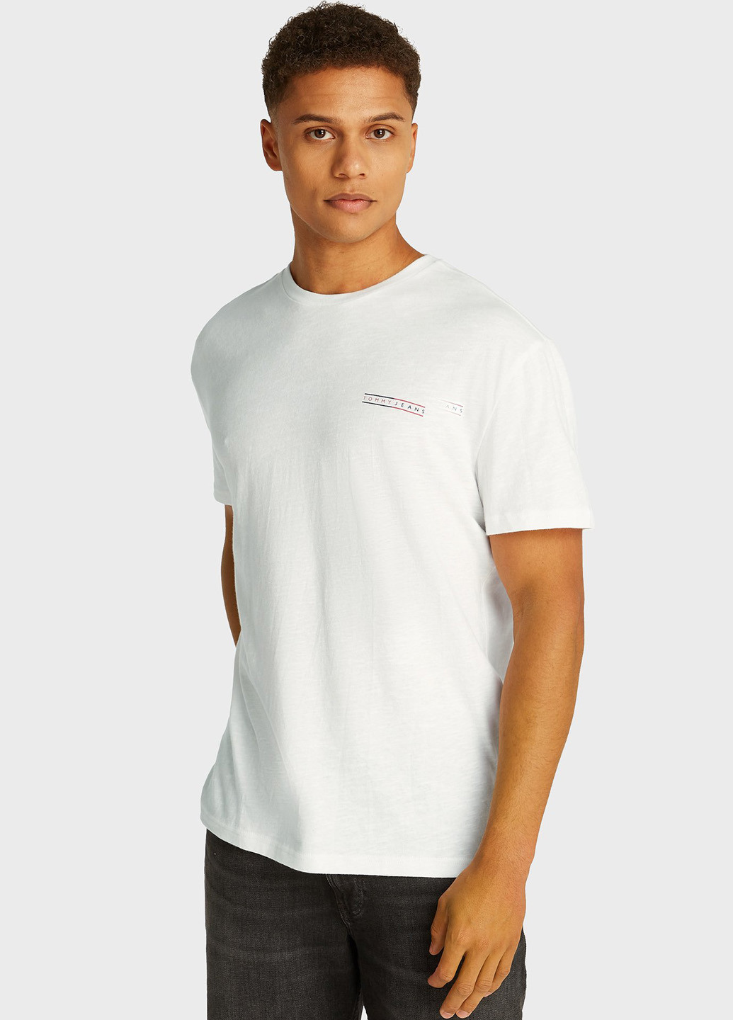Біла футболка Tommy Jeans