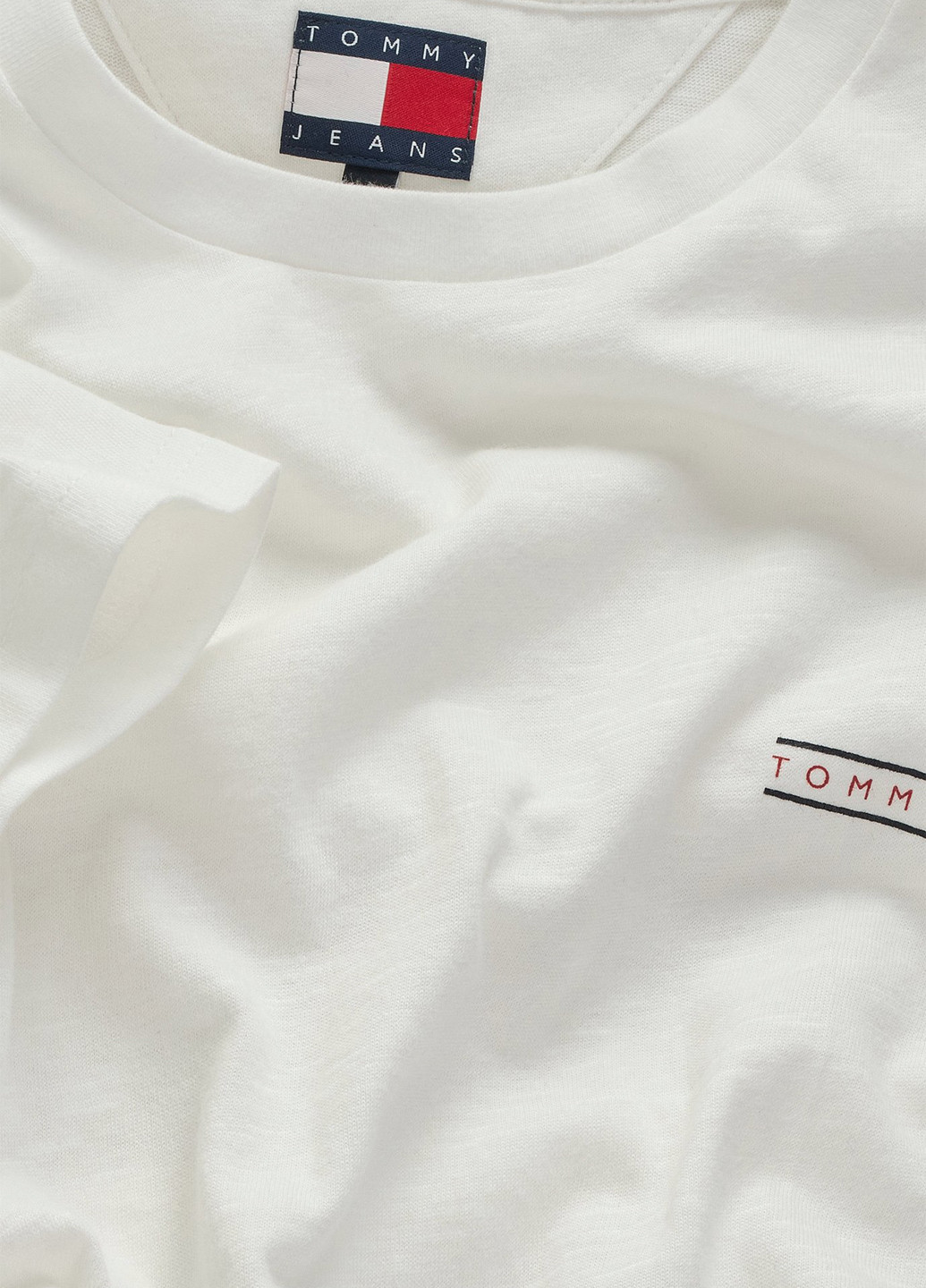 Біла футболка Tommy Jeans