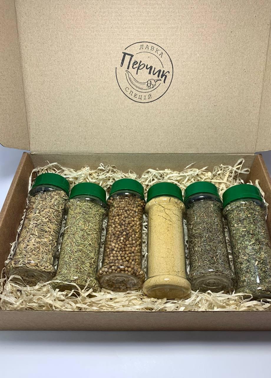 Подарунковий набір спецій для риби No Brand (251407555)