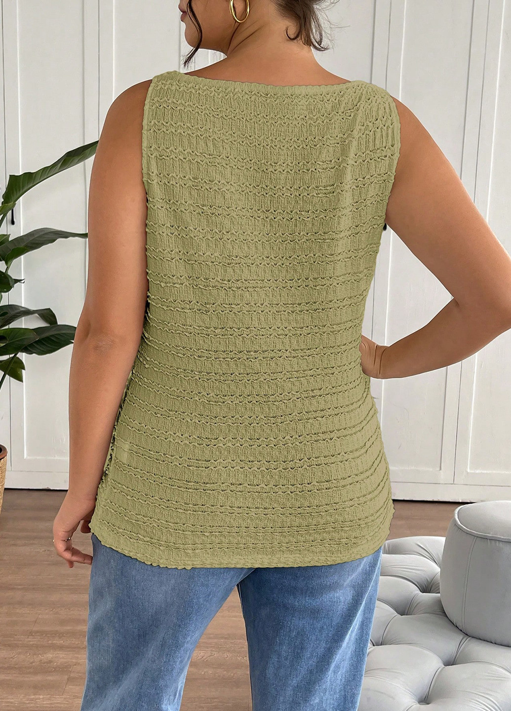 Гірчична блуза SHEIN