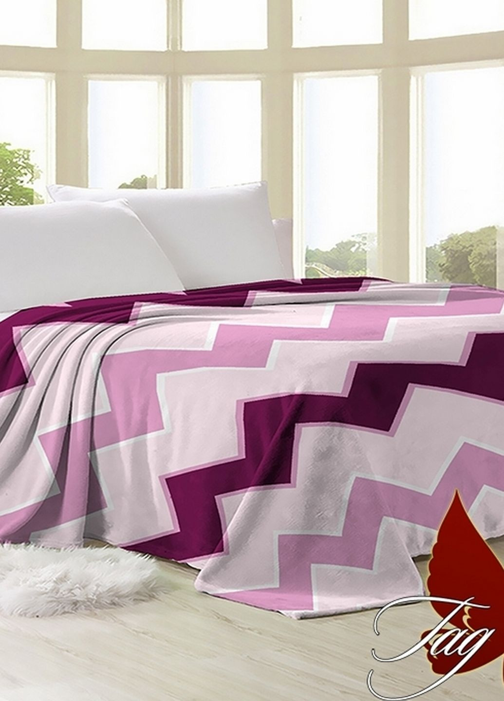 Плед 200х220 см ТМ TAG (196945853)