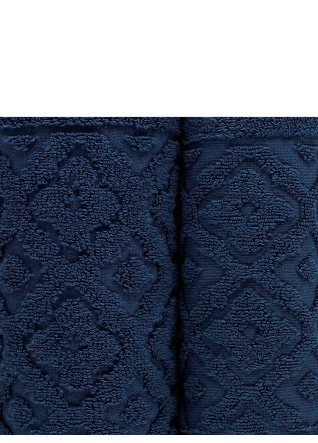 Bulgaria-Tex полотенце махровое lima, жаккардовое, с бордюром, деним, размер 70x140 cm синий производство - Болгария