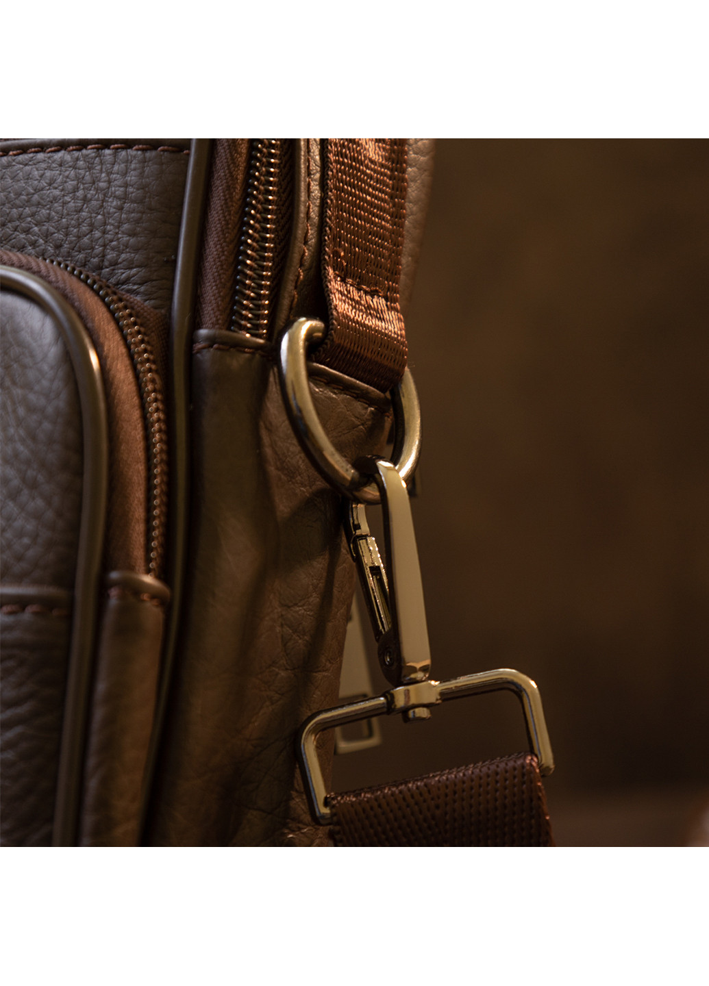 Чоловік шкіряний месенджер 20х25х5 см Vintage (252129251)