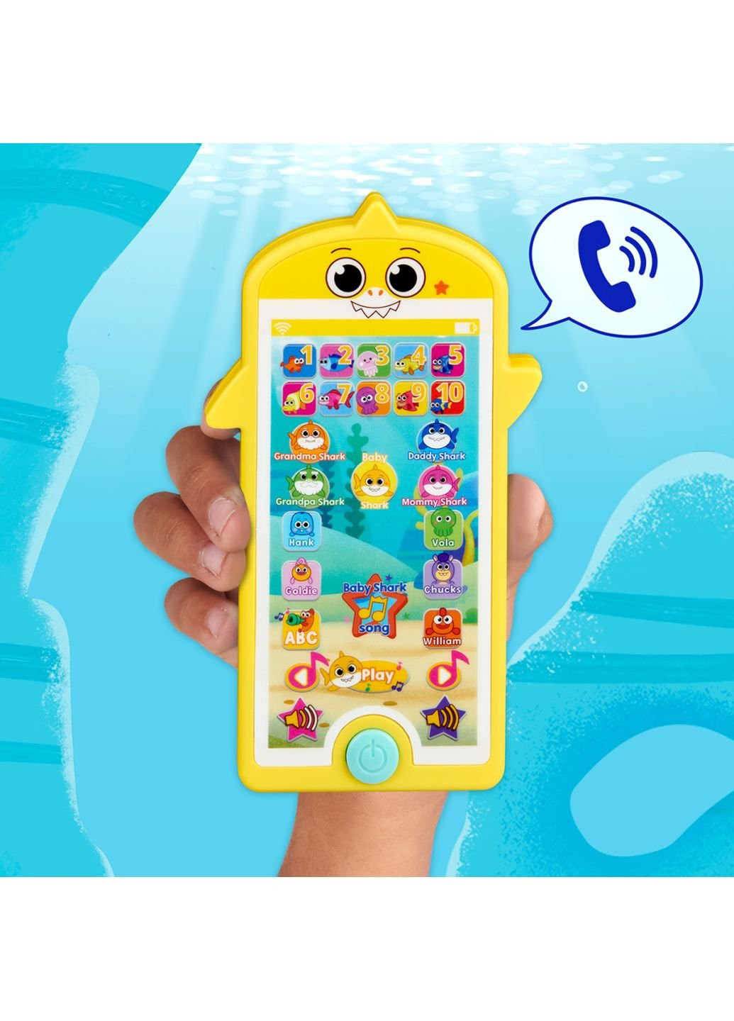 Развивающая игрушка серии Big show - Минипланшет (61445) Baby Shark (254067286)