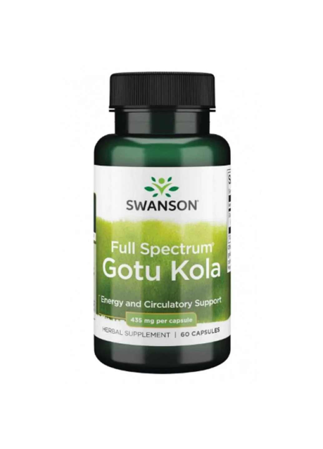Готу кола Gotu Kola 435 mg 60 капсул Swanson (255409043)