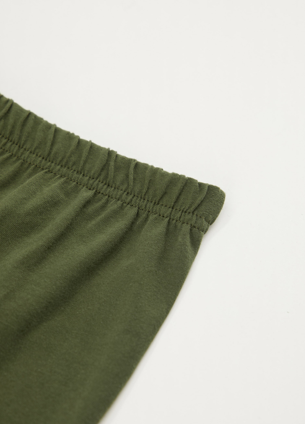 Серо-зеленая всесезон пижама(брюки, лонглив) лонгслив + брюки DeFacto