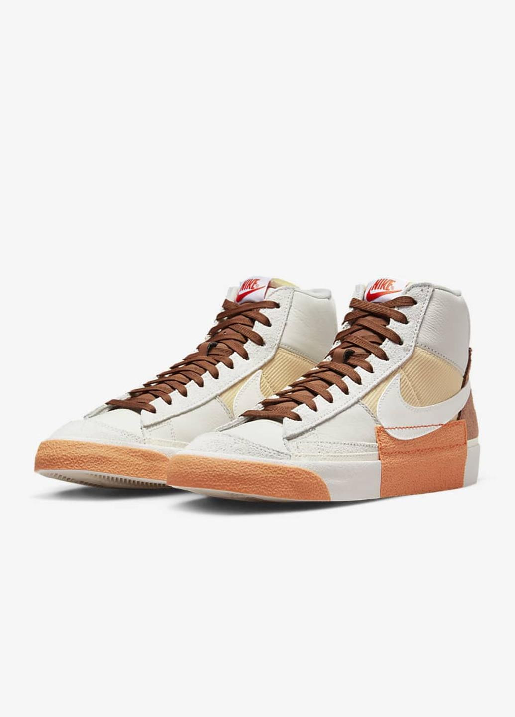 Цветные демисезонные кроссовки dq7673-001 Nike BLAZER MID PRO CLUB