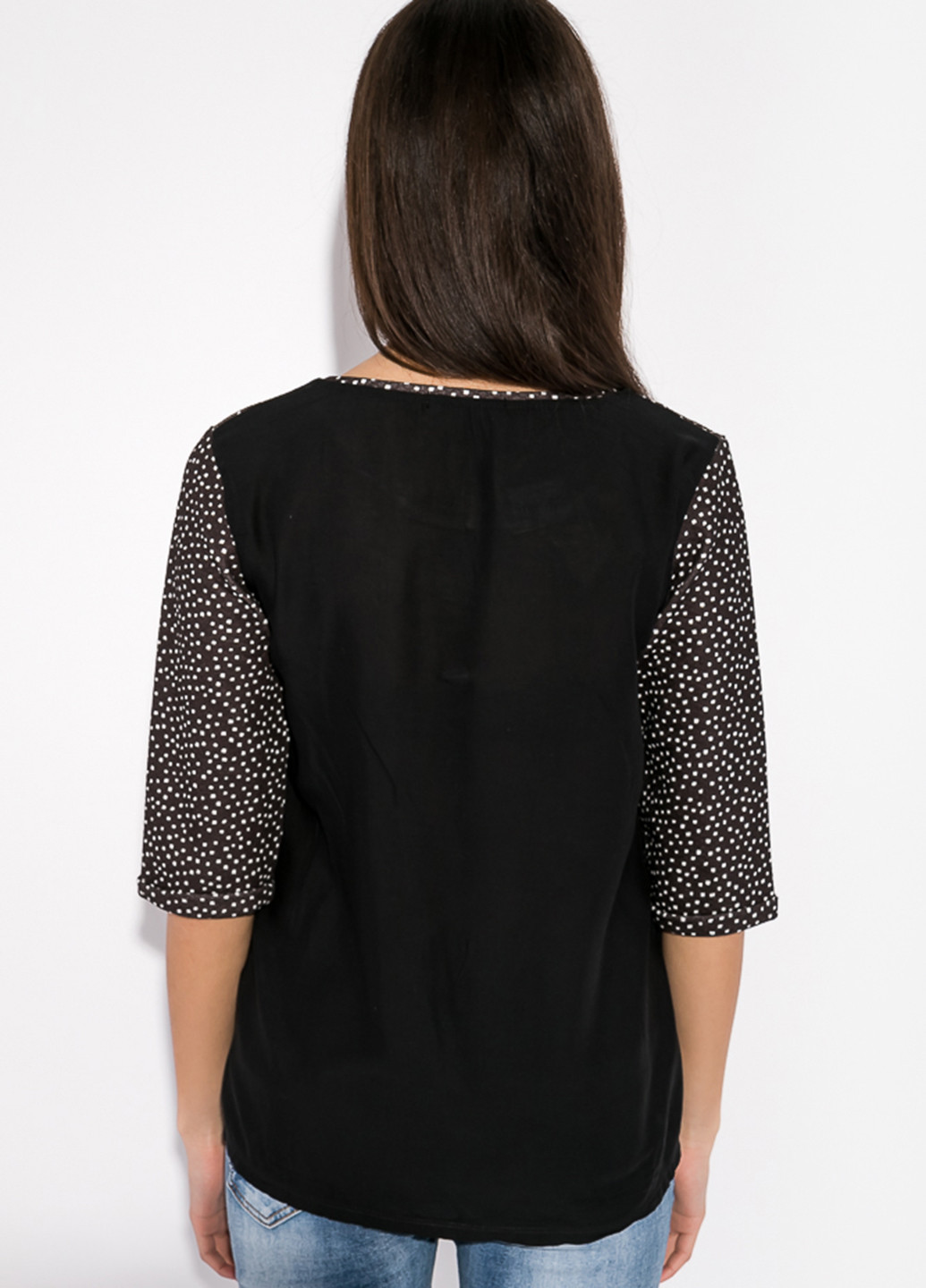 Чёрная блуза Time of Style