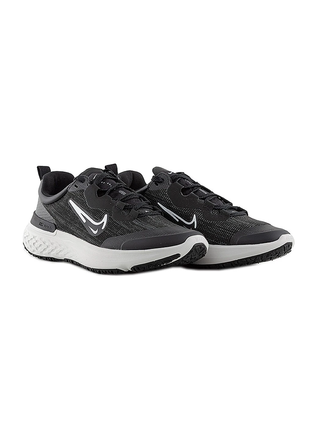 Кроссовки W REACT MILER 2 SHIELD Nike чёрные демисезоны (256005833)