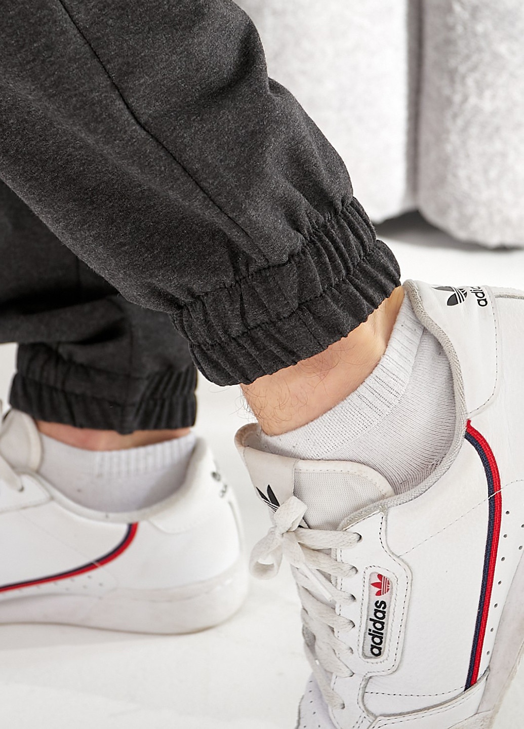 Графитовые кэжуал демисезонные джоггеры брюки Demma