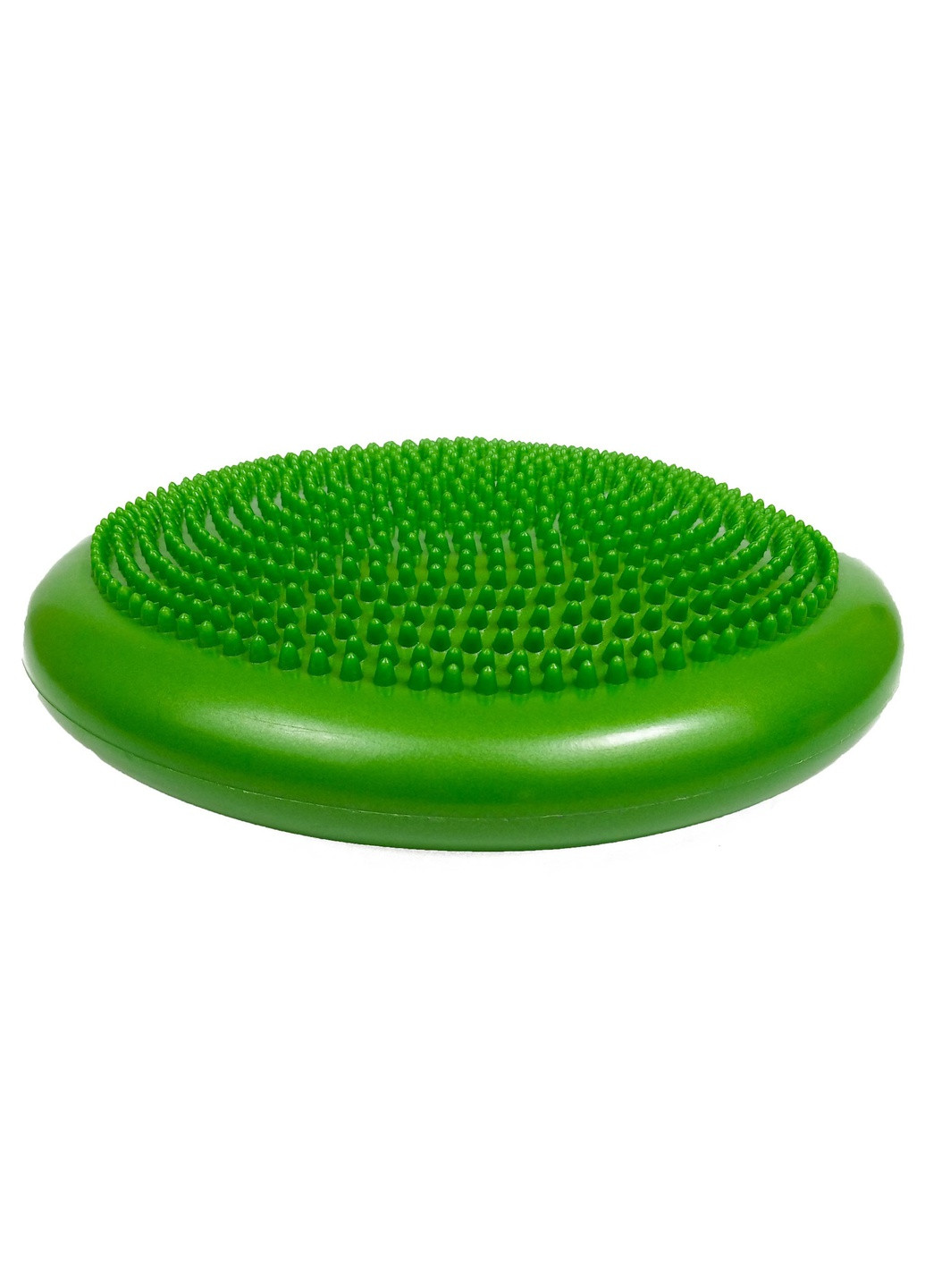 Балансувальна масажна подушка темно-зелена з насосом (сенсомоторний масажний балансувальний диск для балансу і масажу) EasyFit (241214839)