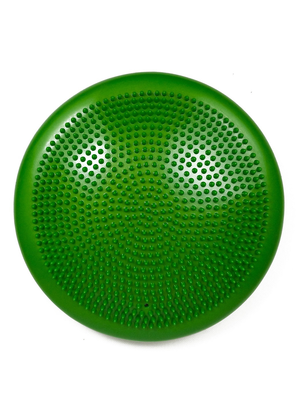 Балансировочная массажная подушка темно-зеленая с насосом (сенсомоторный массажный балансировочный диск для баланса и массажа) EasyFit (241214839)