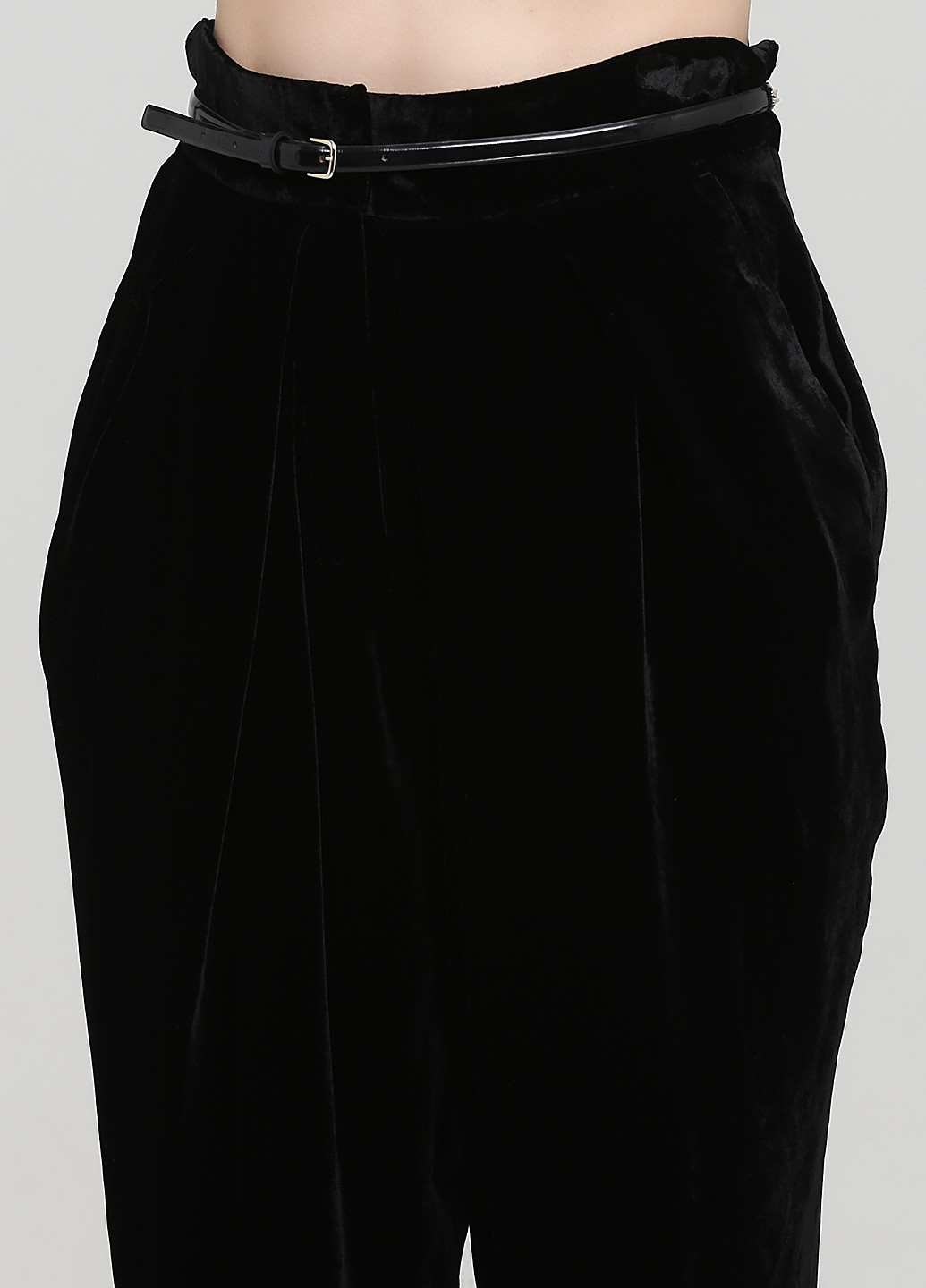 Черные кэжуал демисезонные зауженные брюки Elisabetta Franchi
