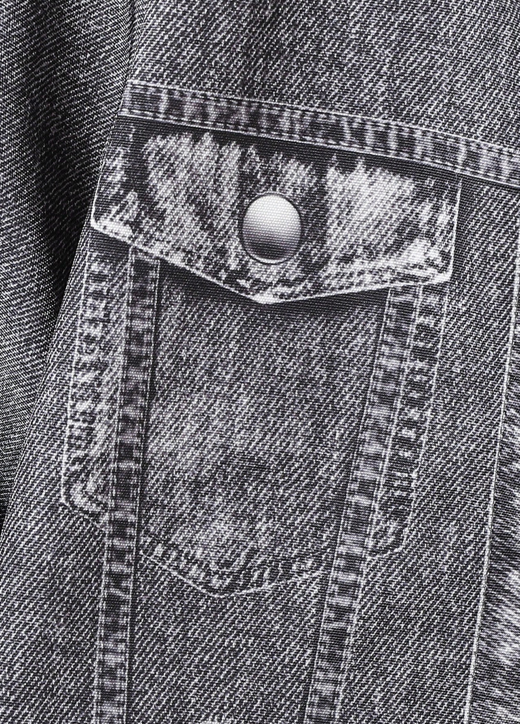 Комбінований демісезонний костюм (куртка, джинси) брючний SHEIN