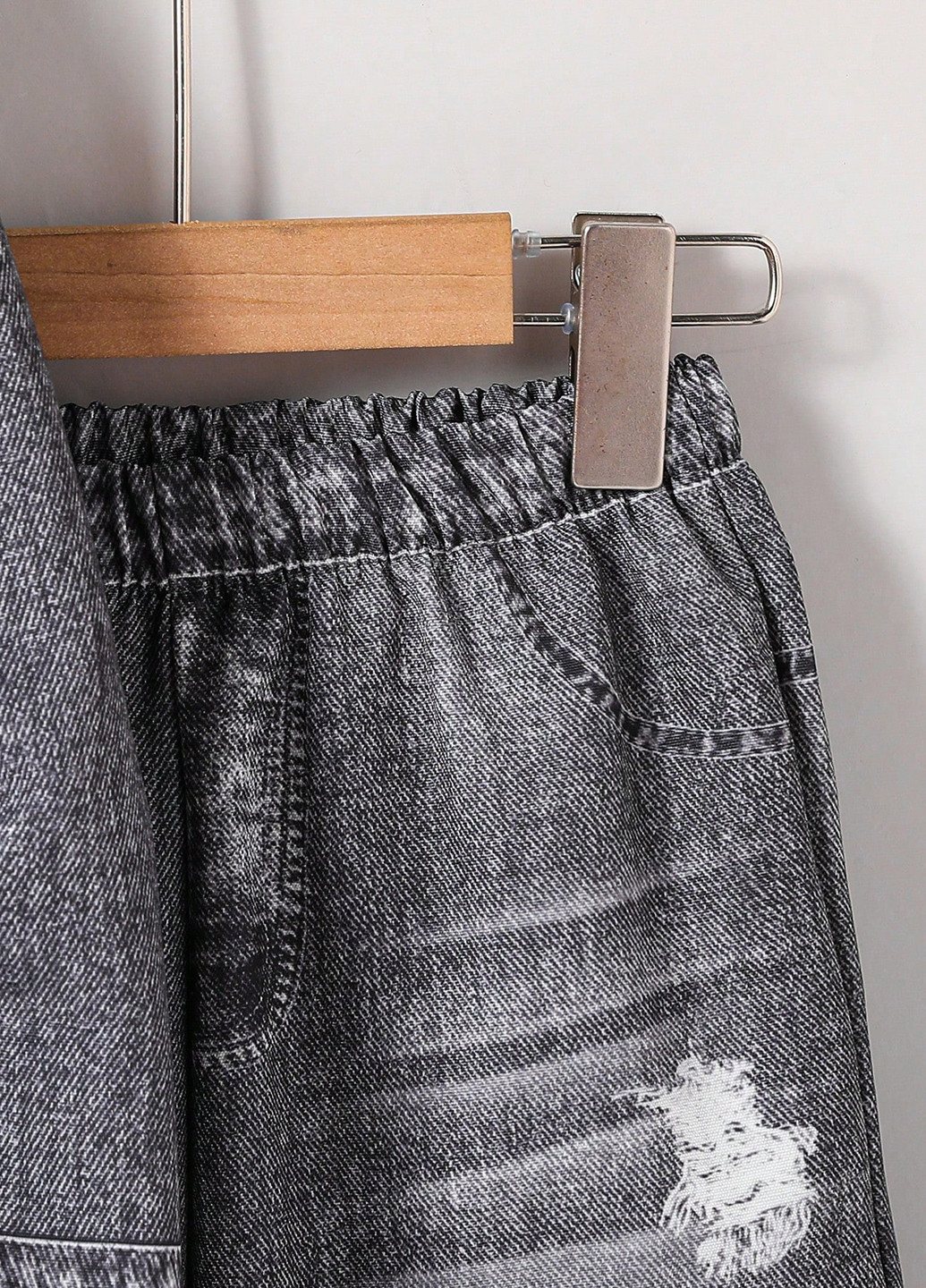 Комбінований демісезонний костюм (куртка, джинси) брючний SHEIN