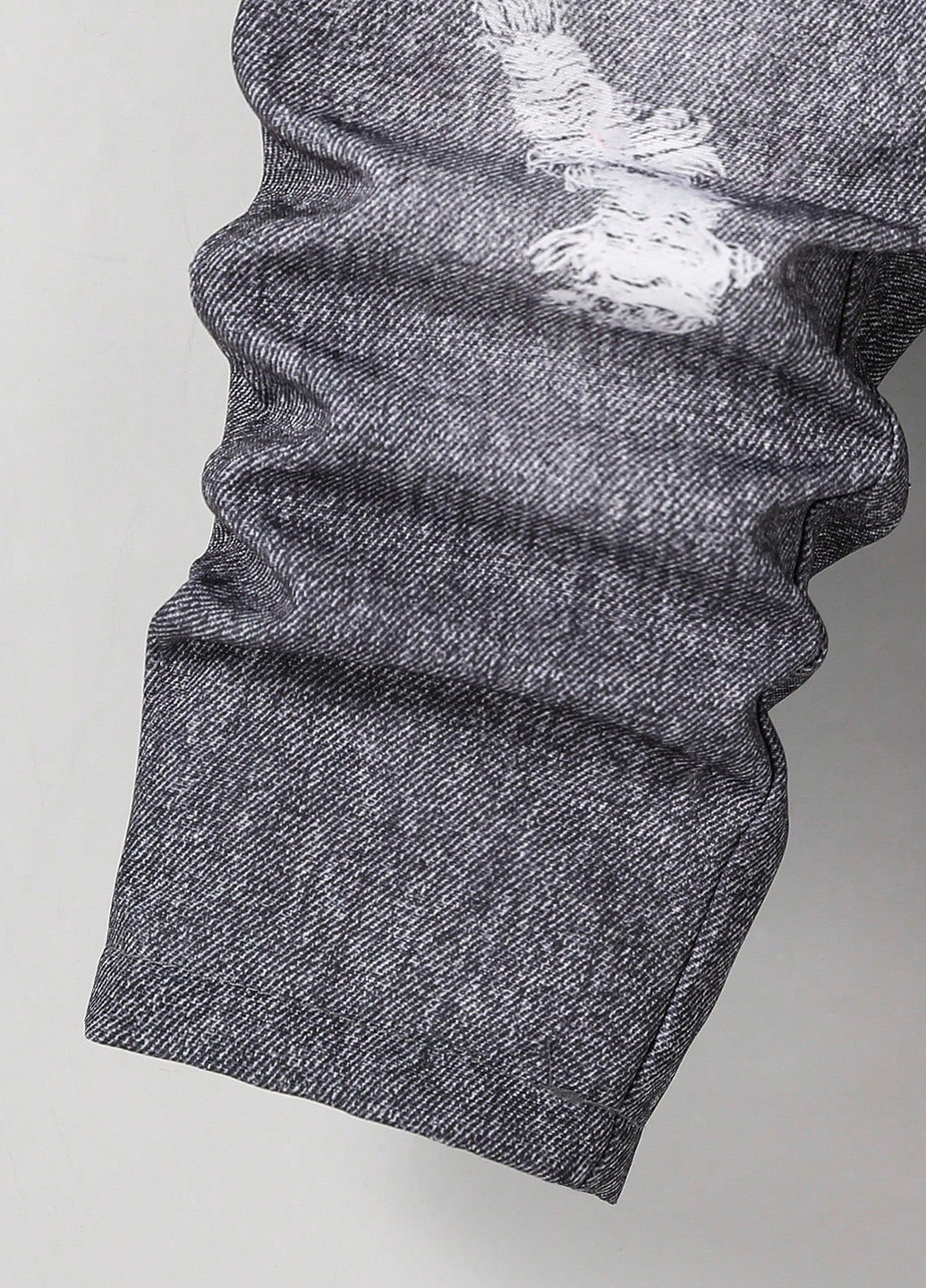 Комбінований демісезонний костюм (куртка, джинси) брючний SHEIN