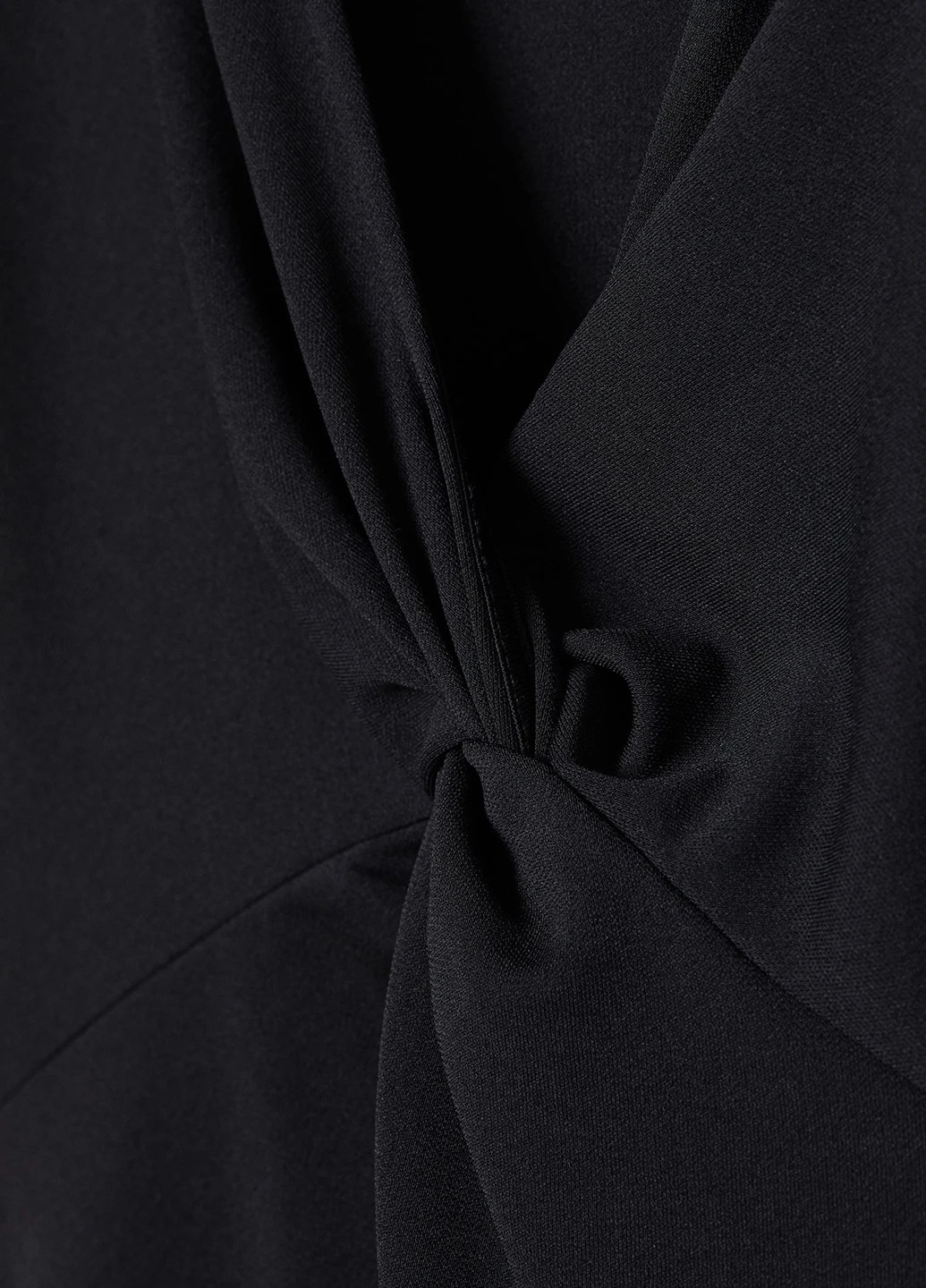 Чорна вечірня сукня кльош H&M однотонна