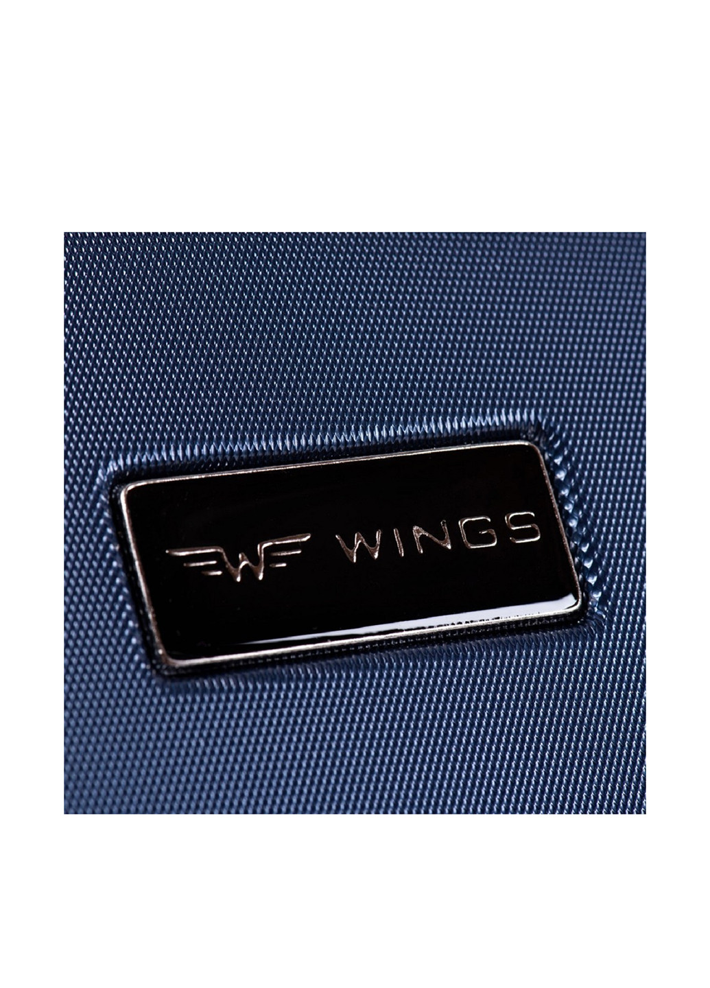 Дорожня сумка Wings однотонна синя кежуал
