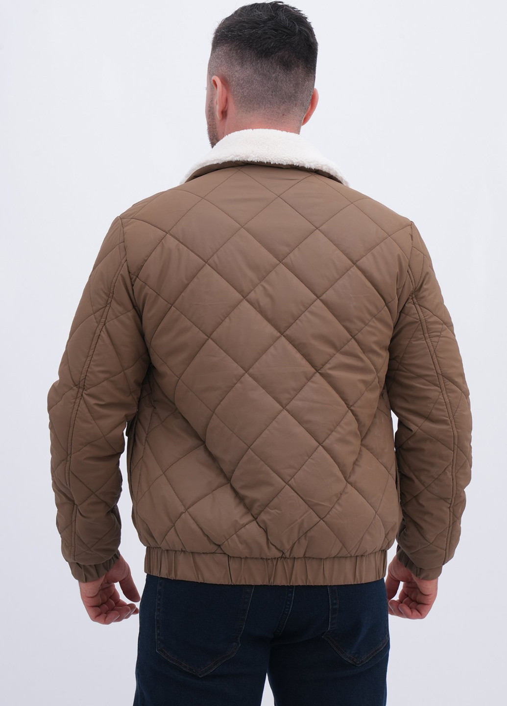 Коричневая демисезонная куртка Trend Collection