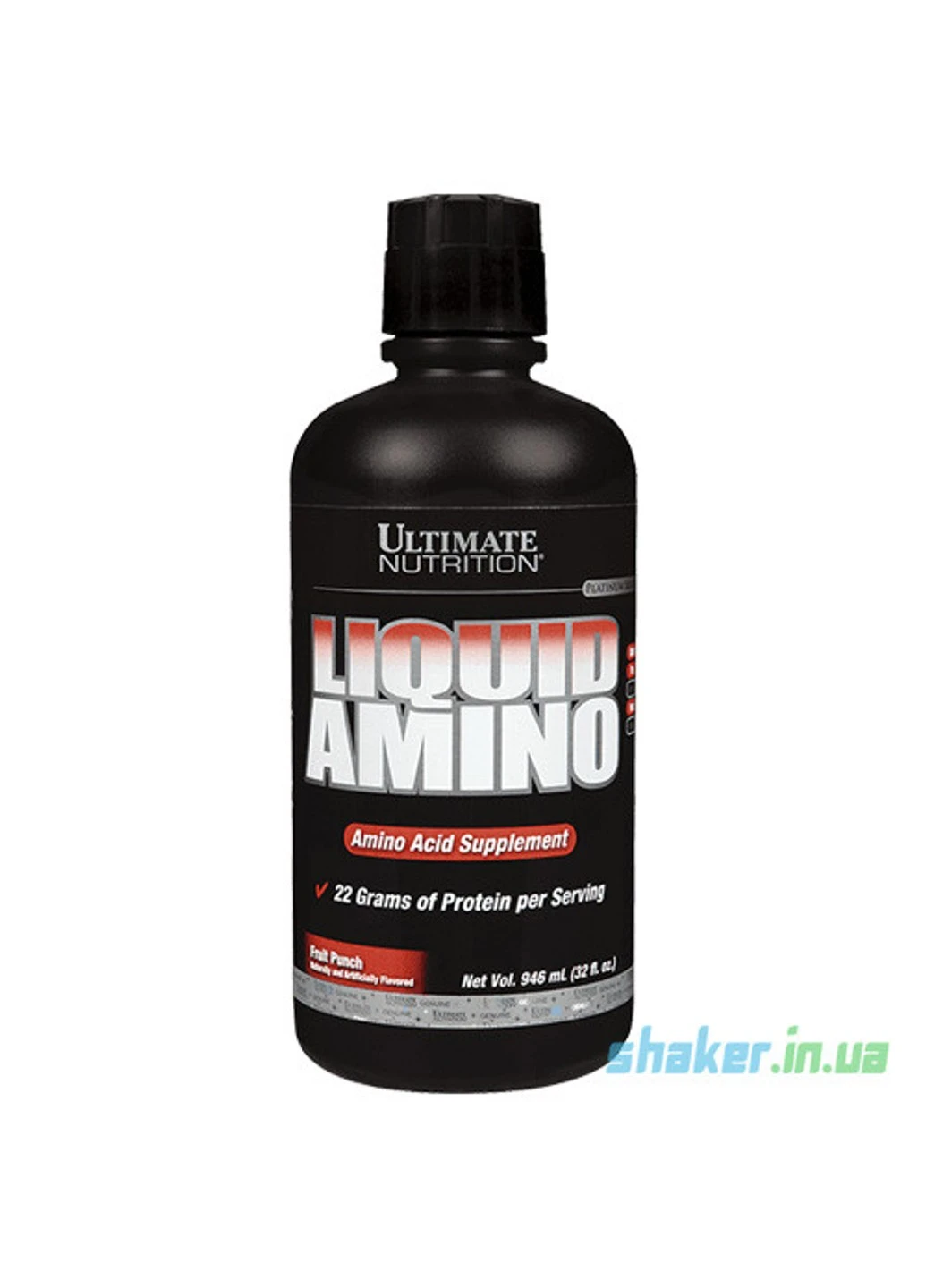 Комплекс амінокислот Liquid Amino 2000 (946 мл) ультімейт аміно Фруктовий пунш Ultimate Nutrition (255362838)
