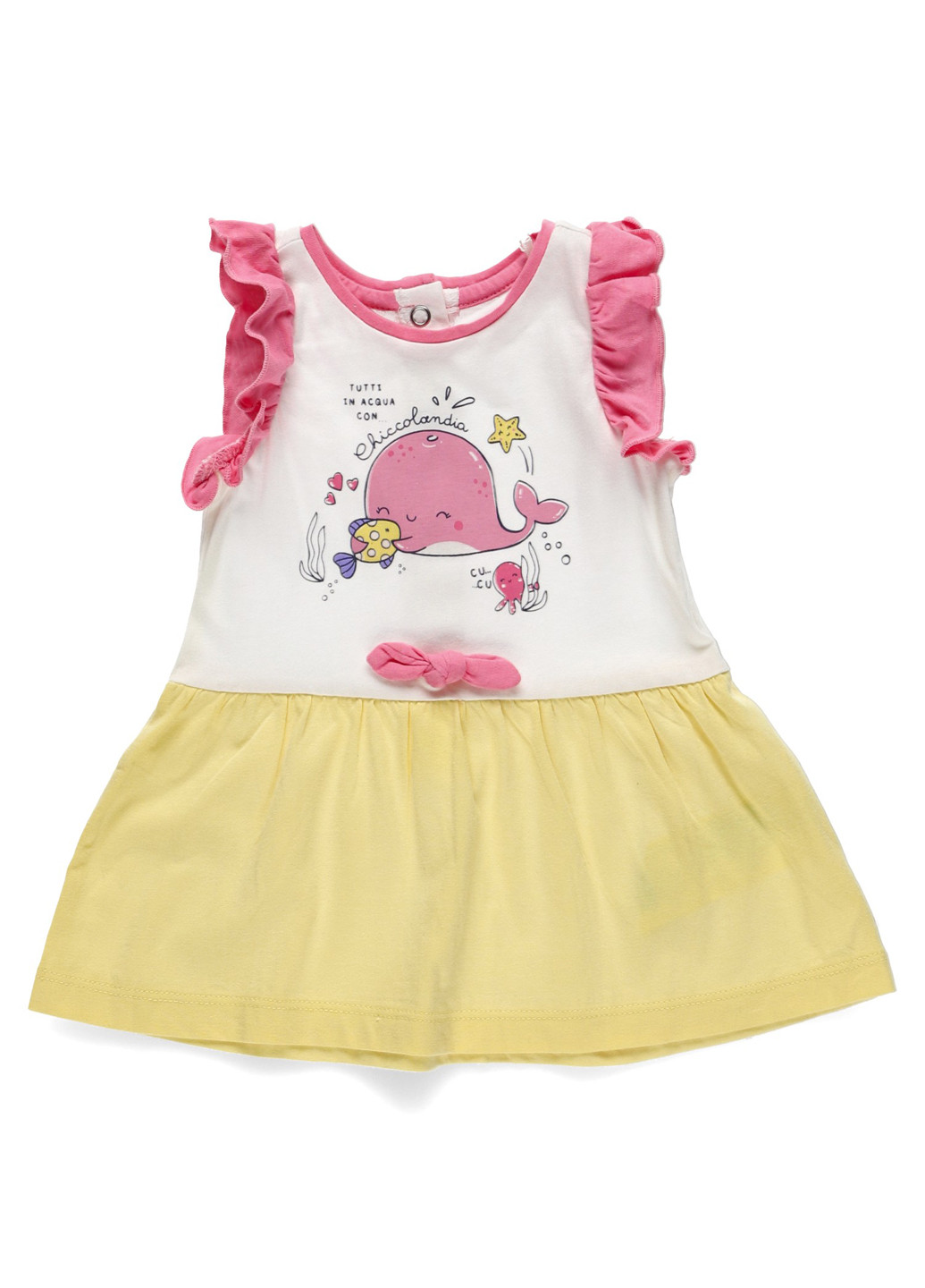 Комбинированное платье Chicco (316503839)