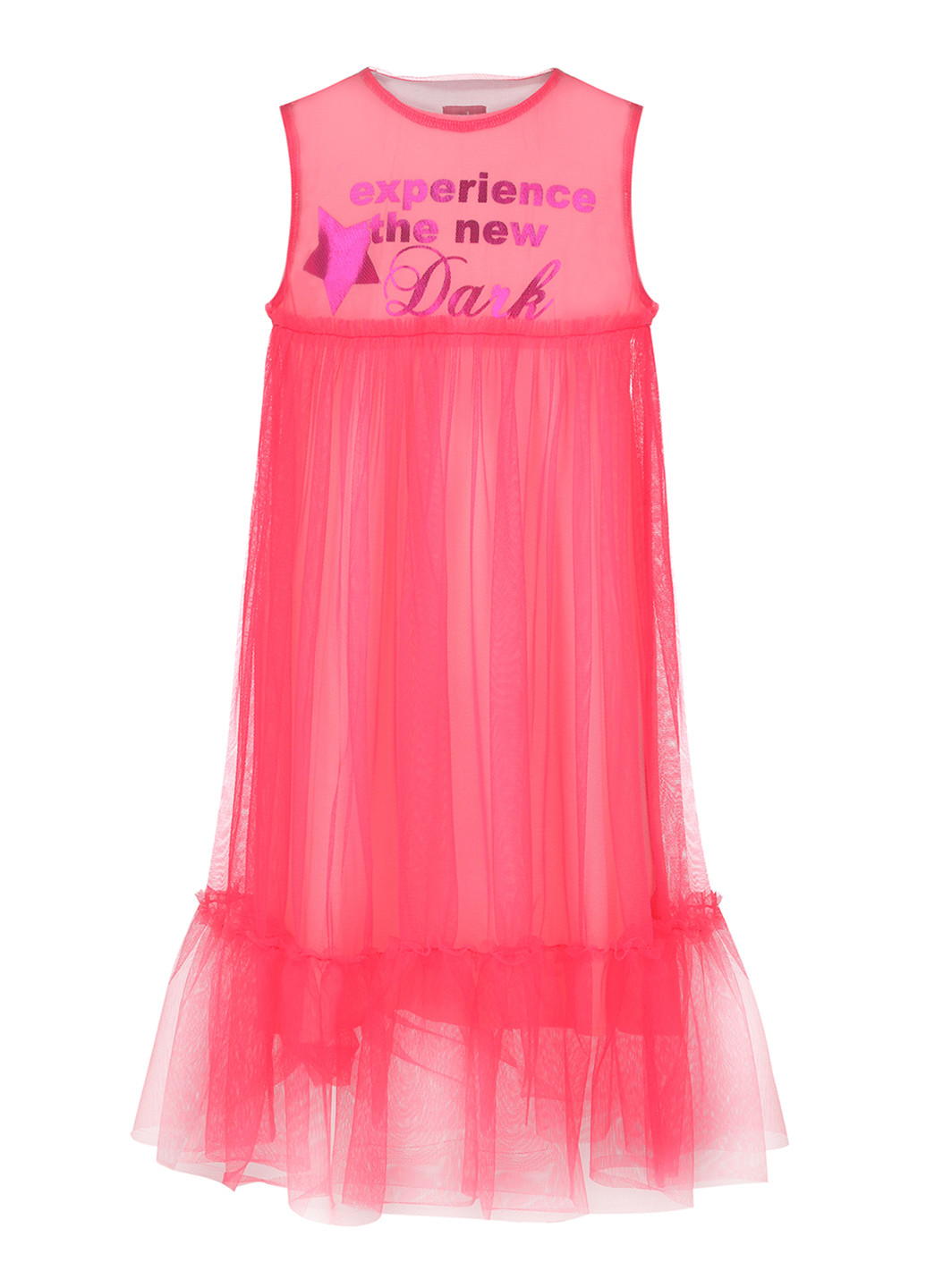 Кислотно-розовое платье Sasha (223565035)