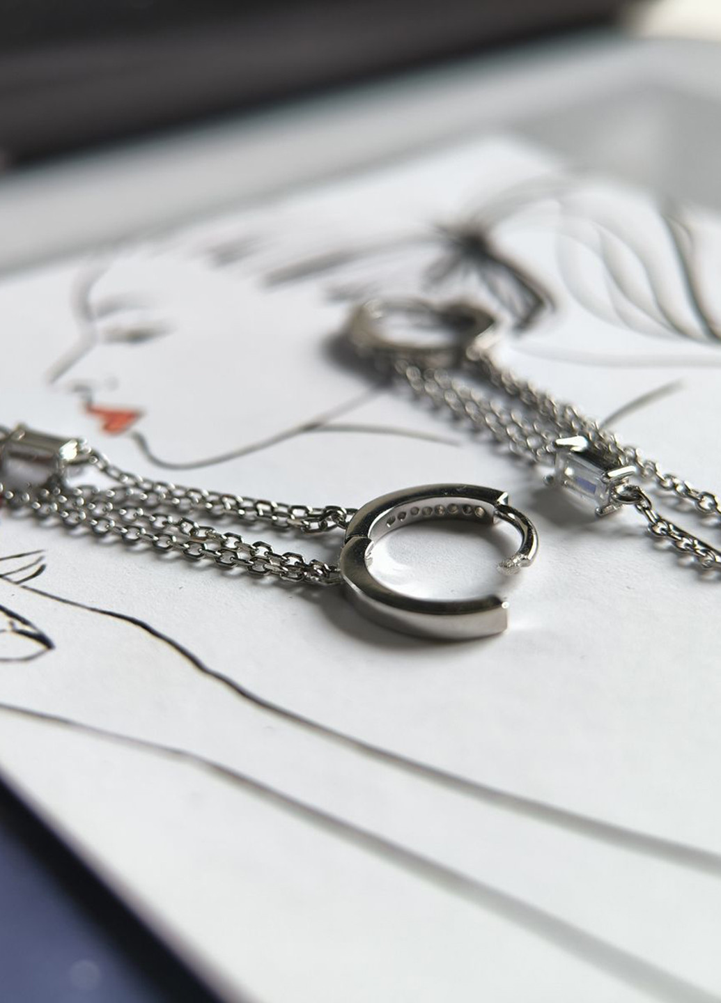 Сережки Silver Flame (354214714)