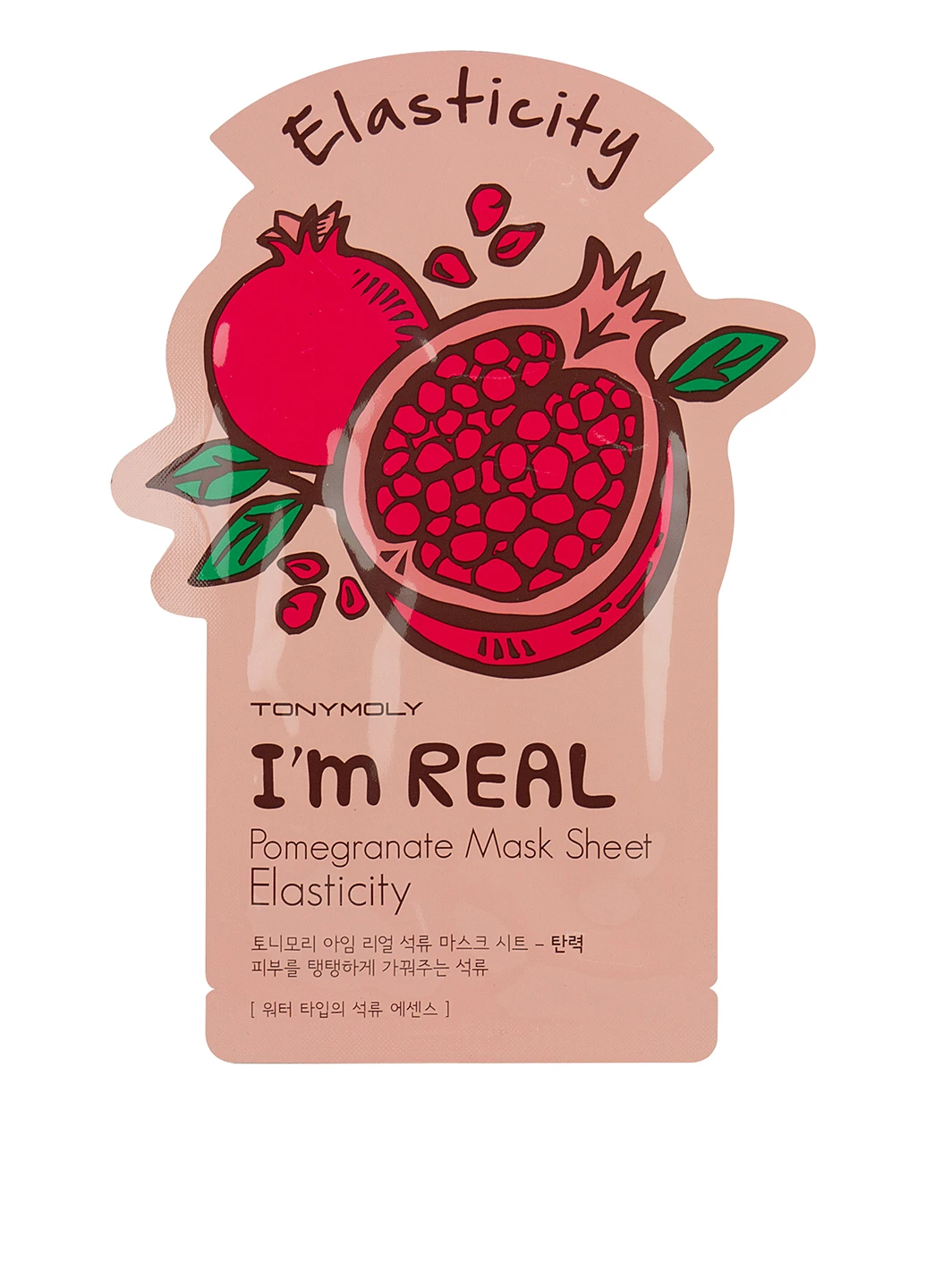 Маска листова Гранат, 21 мл Tony Moly (160878582)