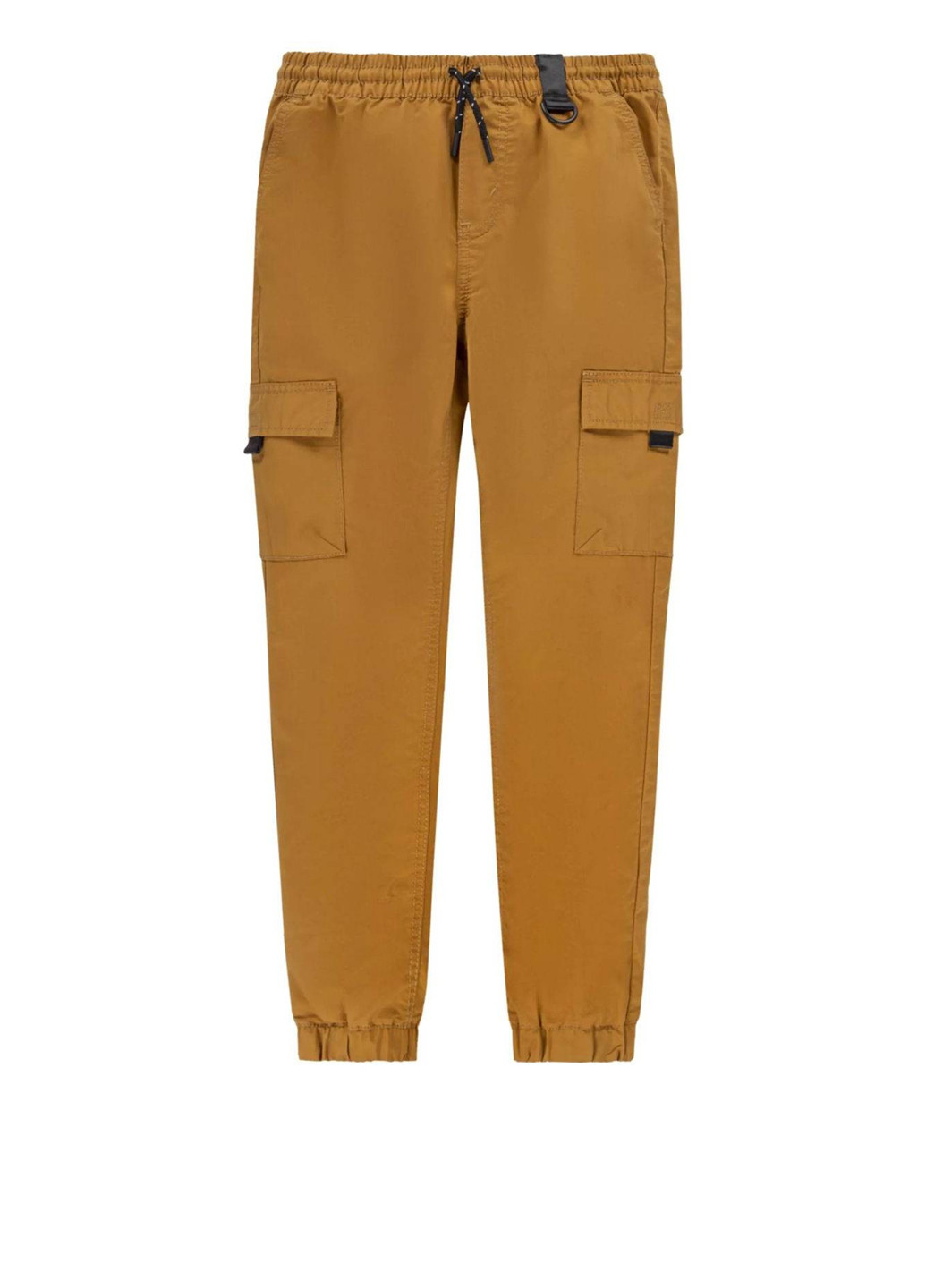 Горчичные кэжуал, спортивные демисезонные брюки джоггеры, карго Levi's