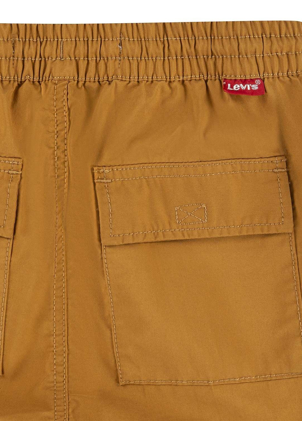 Горчичные кэжуал, спортивные демисезонные брюки джоггеры, карго Levi's
