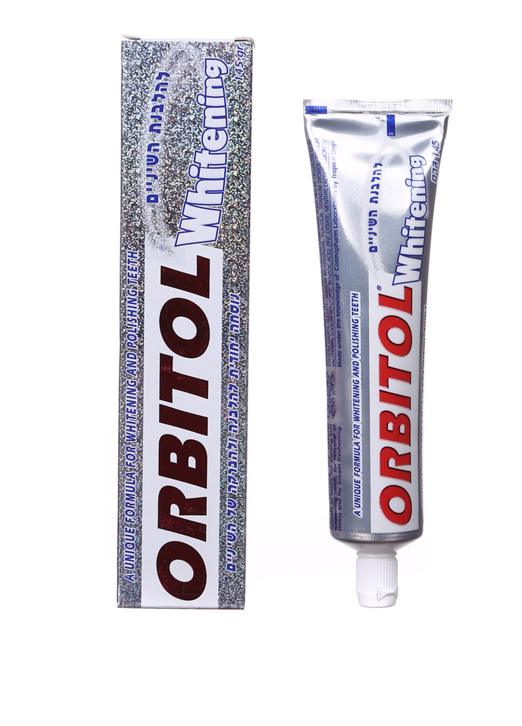 Зубная паста отбеливающая, 145 г Orbitol (16690869)