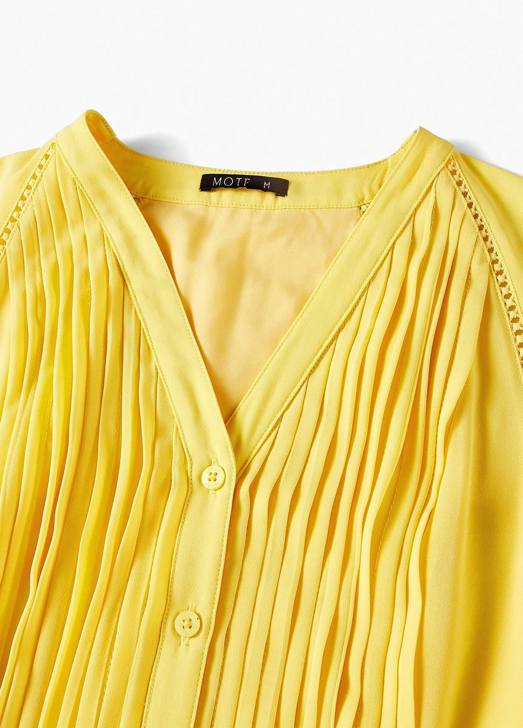 Желтое кэжуал платье рубашка SHEIN однотонное