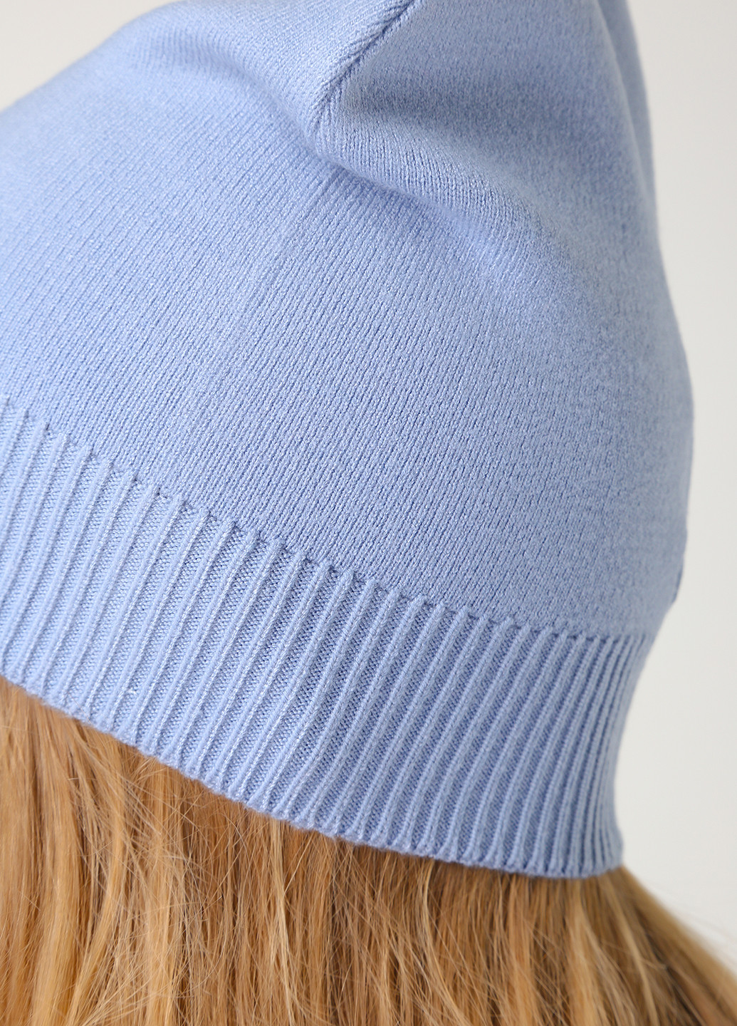 Тепла зимова кашемірова жіноча шапка без підкладки 360005 Merlini тифани (244712916)