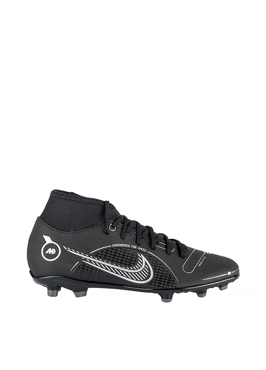 Черные бутсы superfly 8 club fg/mg Nike
