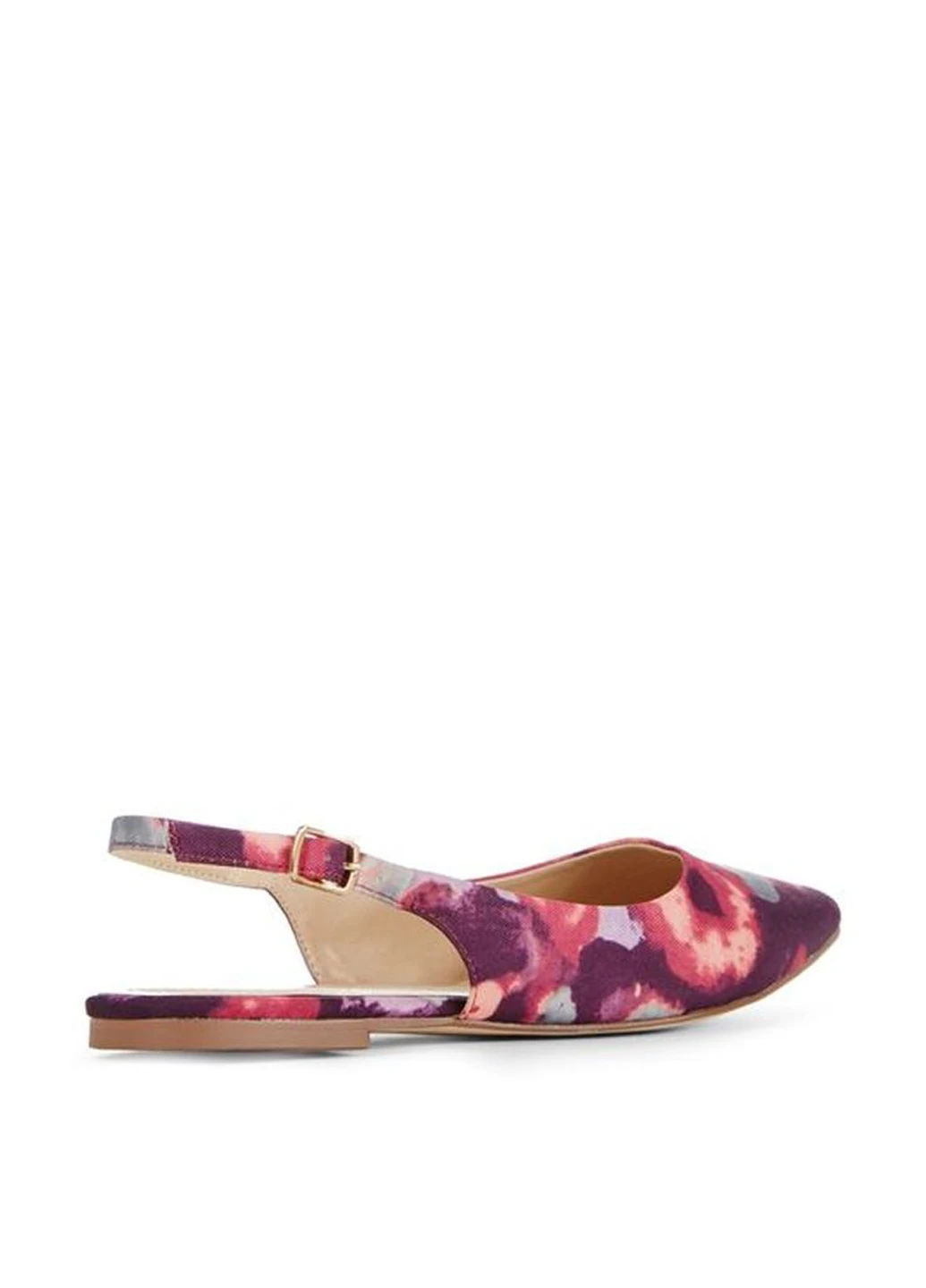 Бордовые босоножки JustFab с ремешком