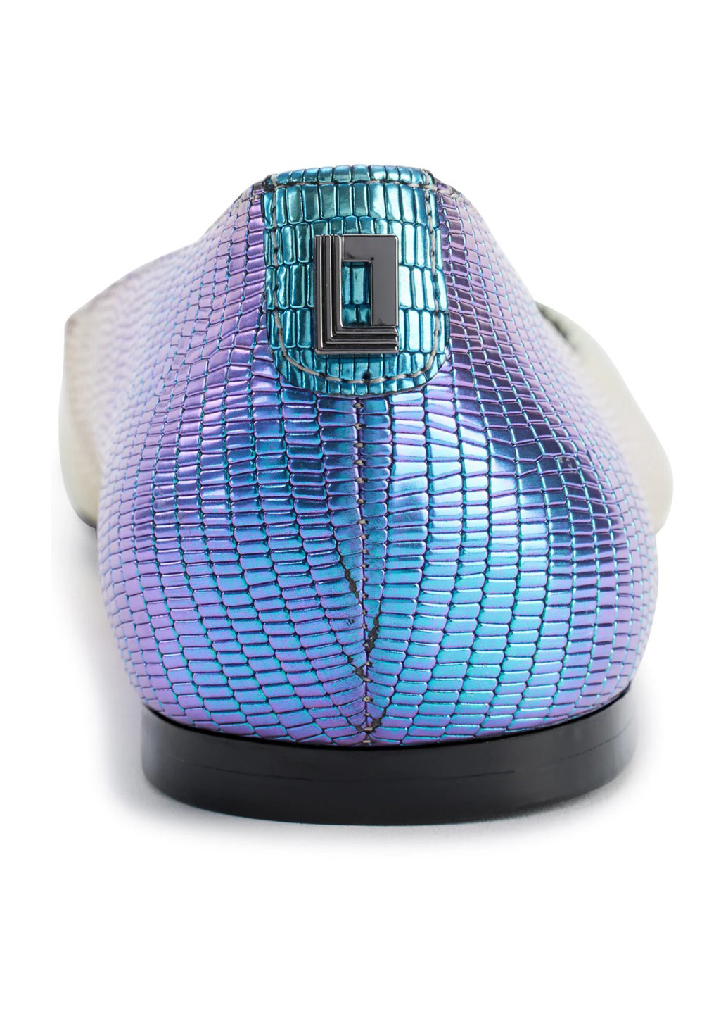 Женские балетки Karl Lagerfeld | комбинированные градиенты без декора искусственная кожа, натуральная кожа (335388941)