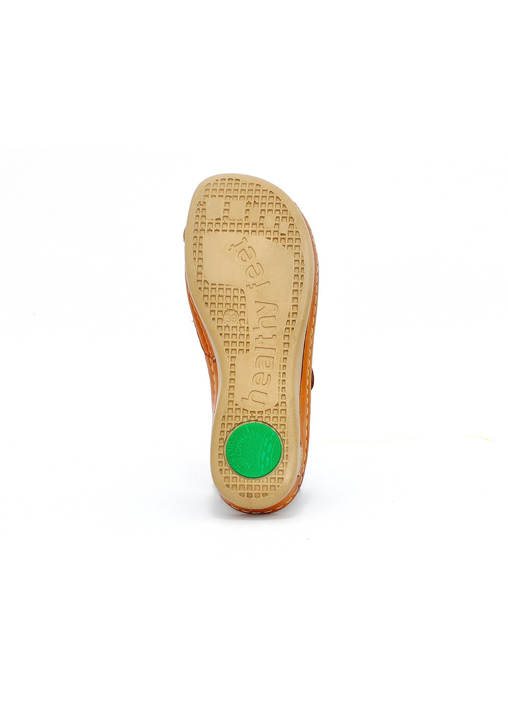 Коричневые женские сабо кожаные 953 Leon