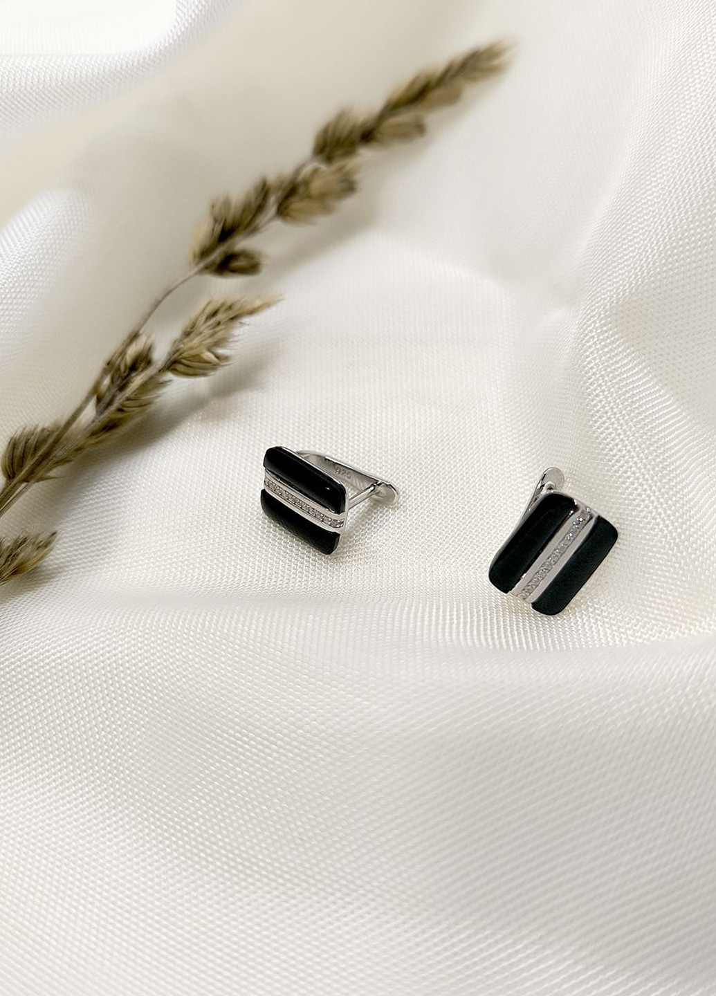 Сережки Silver Flame (317284843)