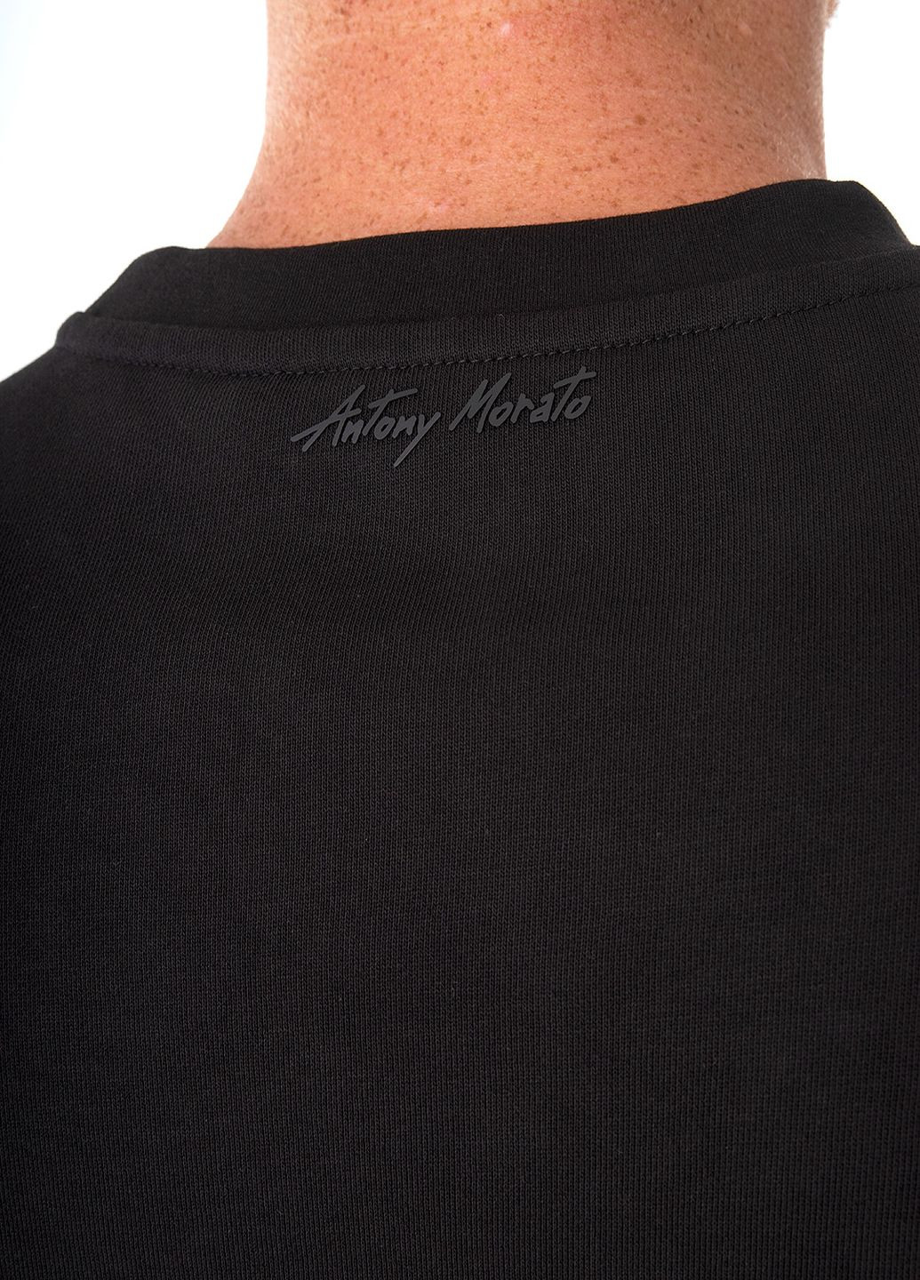 Черный свитшот Antony Morato однотонный (249976680)