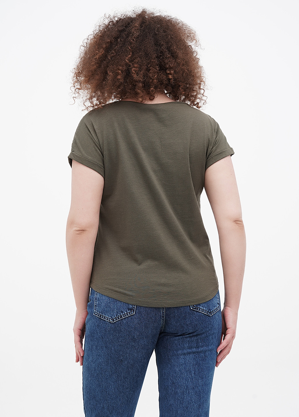 Хаки (оливковая) летняя футболка Minus