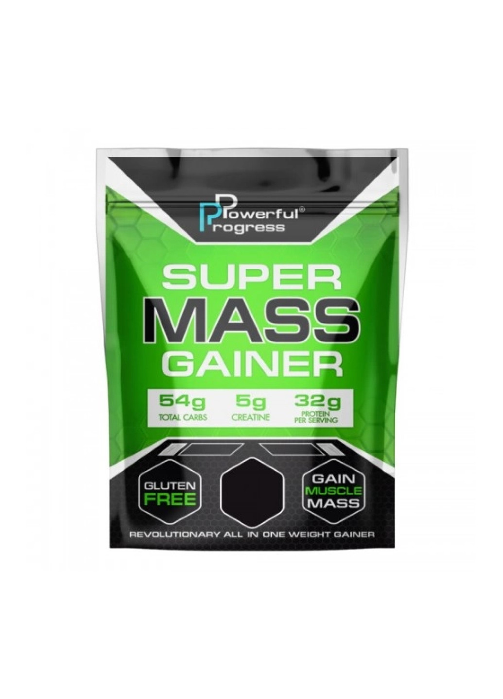 Гейнер для набору маси Super Mass Gainer - 1000g Cappucino Powerful Progress (253540355)