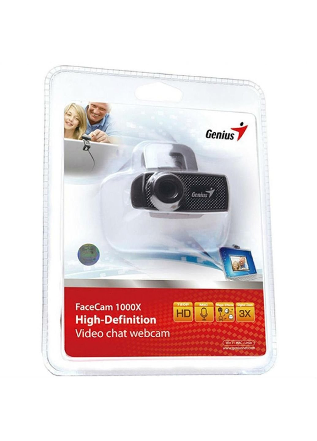 Веб-камера FaceCam 1000X HD (32200003400) Genius (250017781)