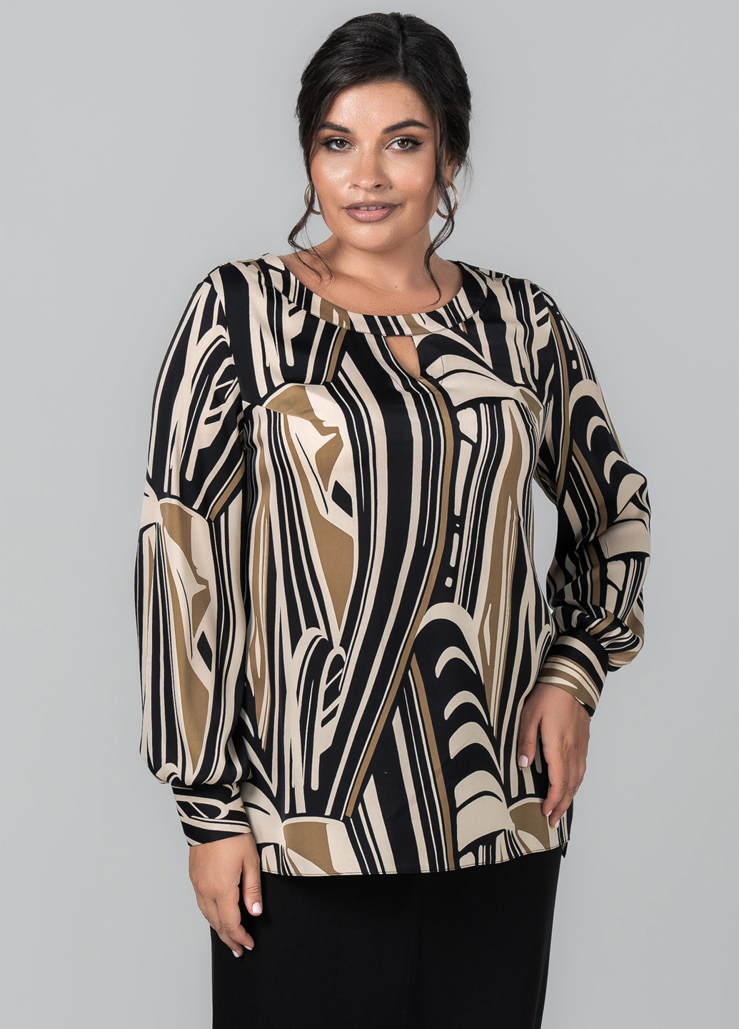 Комбинированная блуза A'll Posa