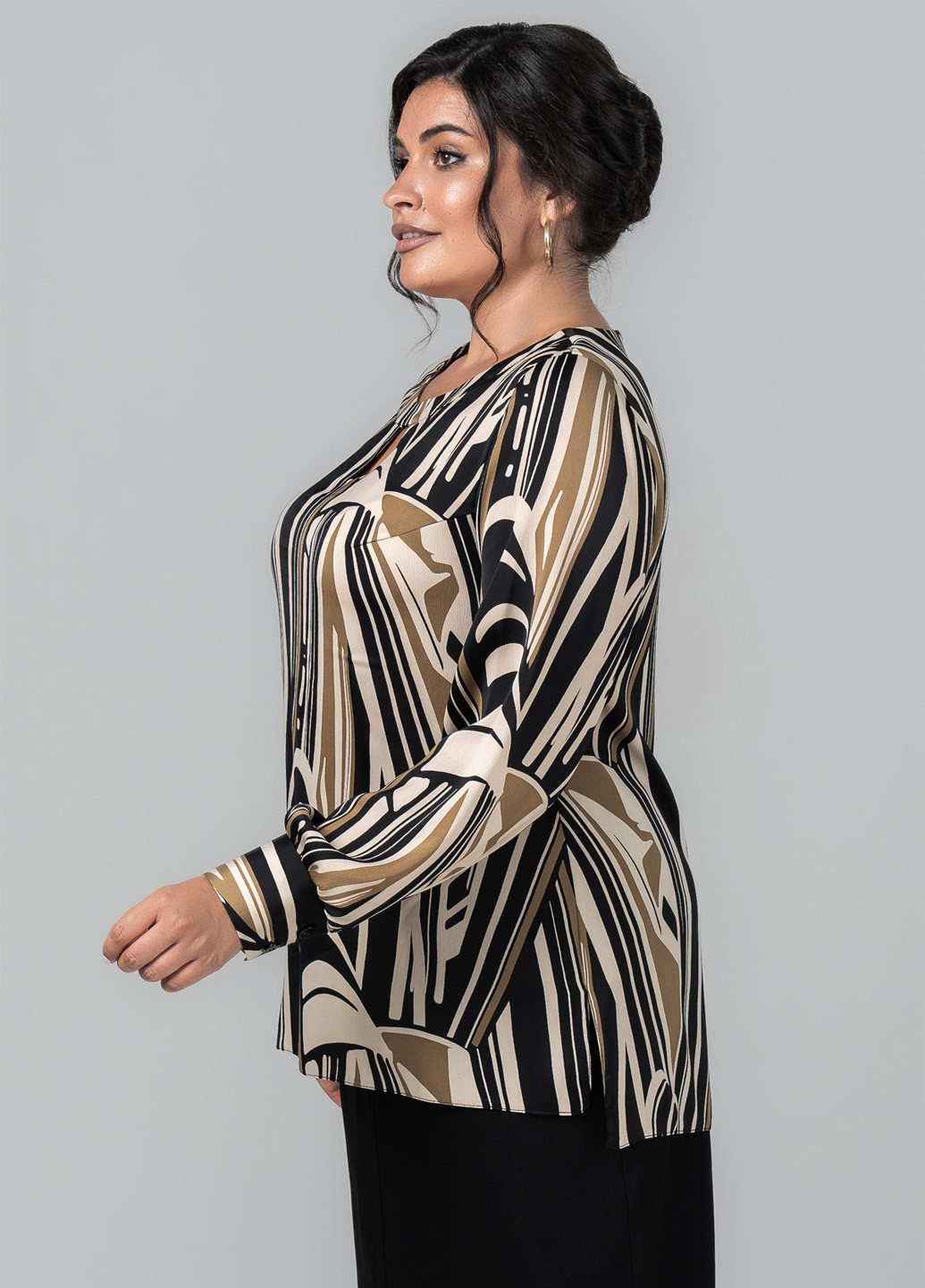 Комбинированная блуза A'll Posa